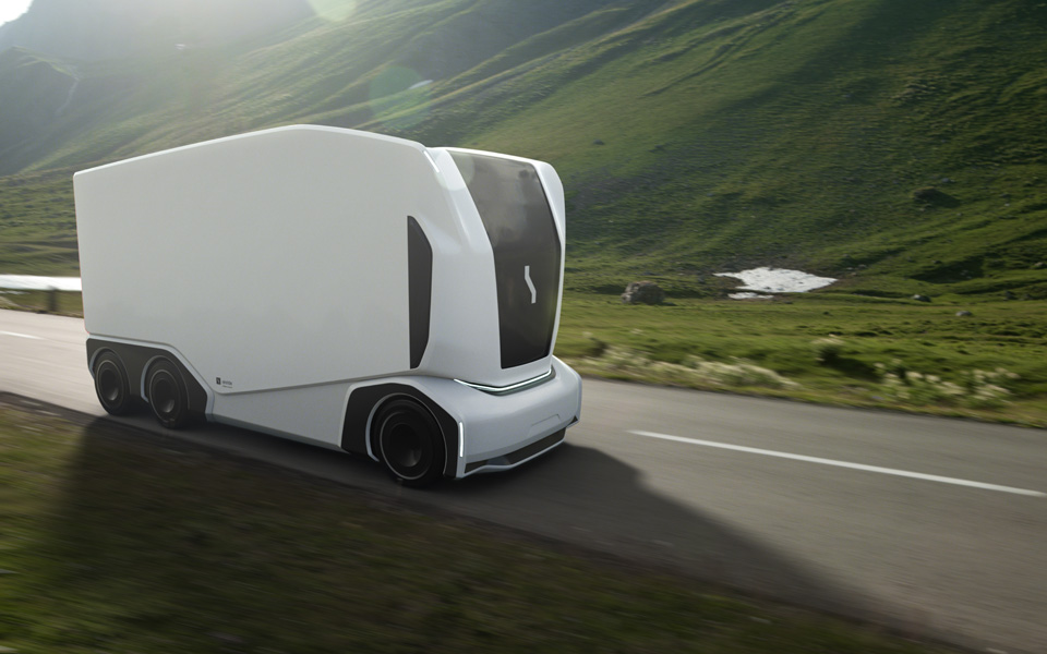Självkörande lastbilar