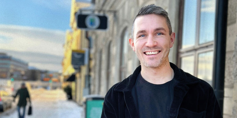 Porträttbild på Andreas Almstedt