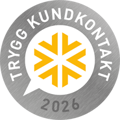 Symbol för certifieringen Trygg Kundkontakt