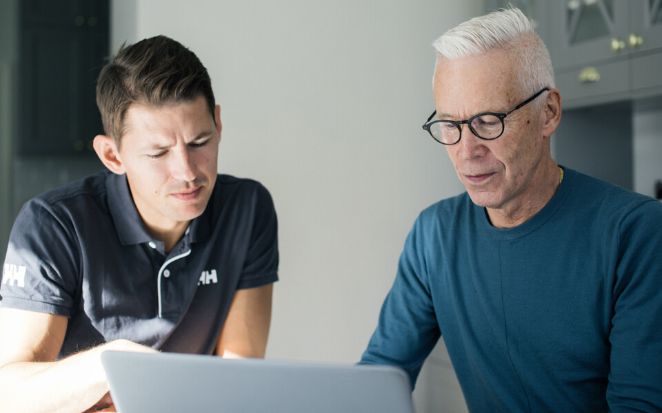 André Myhrers bergvärmepump