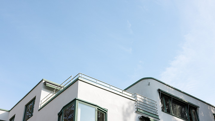 Vitt bostadshus