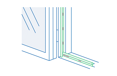 Illustration: Så tätar du fönster steg 4