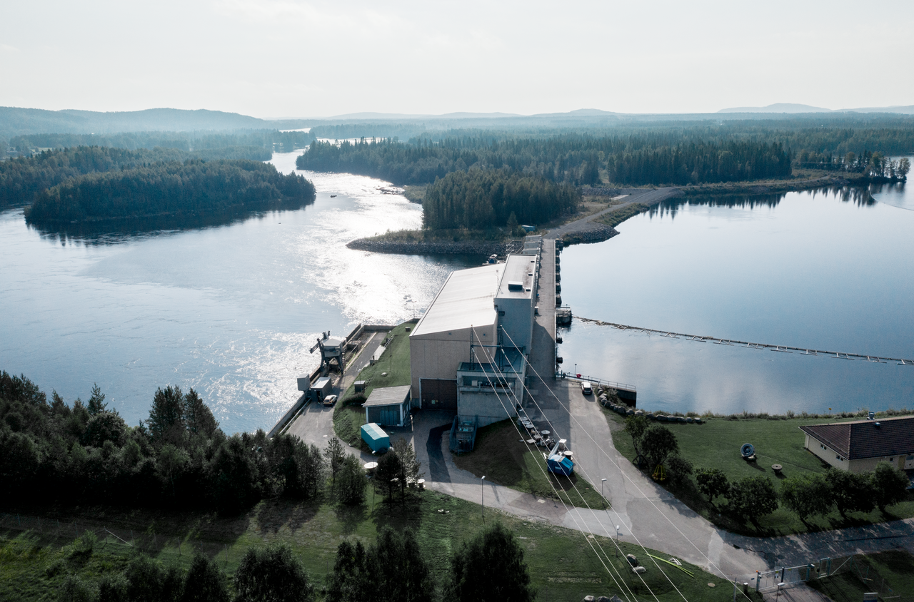 Vattenkraftstationer