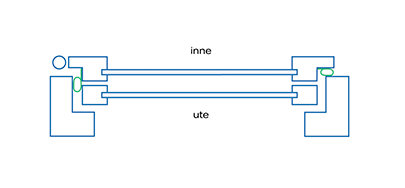 Illustration: Så tätar du fönster steg 3