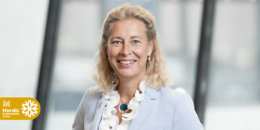 Porträtt bild på Annika Ramsköld, Vattenfalls hållbarhetschef