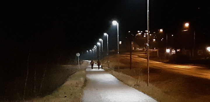 Belysning i Ludvika