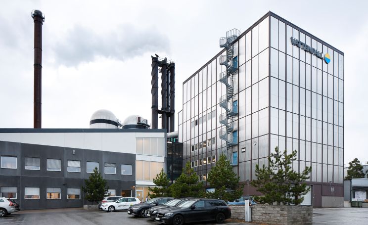 Fjärrvärmeverk i Jordbro