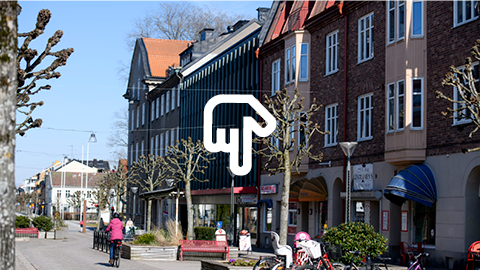 Gågatan i Vänersborg