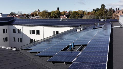 Solceller på flerfamiljshus